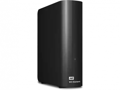 Disco duro externo 10 TB - WD Elements Desktop, Sobremesa, USB 3.0, Compatible 2.0, Formato NTFS, Negro