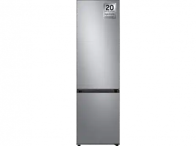 Frigorífico combi - Samsung BESPOKE SMART AI RB38C7B6BS9/EF, No Frost, 203cm, 387l, Twin Cooling Plus, Metal Cooling, WiFi, Inox