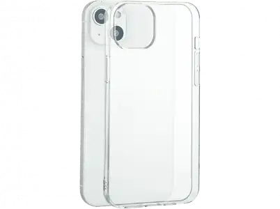 Funda - ISY Clear ISC 1038, Para iPhone 15 Plus, Termoplástico, Salpicaduras, Impactos, Transparente