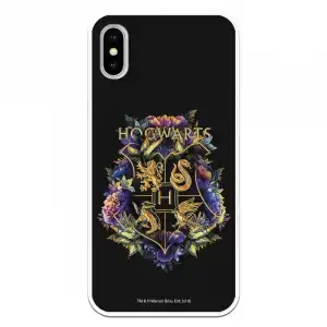 Funda Oficial de Harry Potter Hogwarts Floral para iPhone X