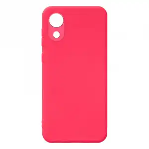 Funda Samsung Galaxy A03 Core Silicona Semi-rigida Soft-touch Fina Fucsia