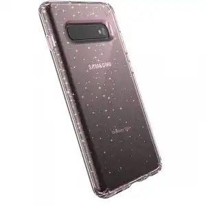 Funda Speck Presidio Clear Glitter para Samsung Galaxy S10+