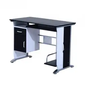 Homcom Mesa Oficina 100x52x75cm Negra