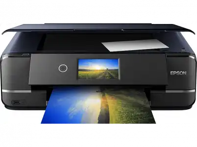 Impresora multifunción - Epson XP-970, WiFi, 28 ppm, 5760 x 1440 DPI, 100 hojas, Negro