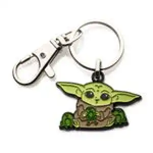 Llavero Star Wars The Mandalorian Grogu con ranas