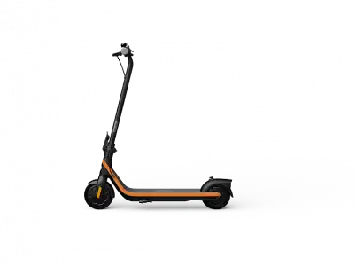 Patinete eléctrico - Segway-Ninebot C2E, Para niños, 130 W potencia nominal, 260 máxima, 16 km/h, Negro y Naranja