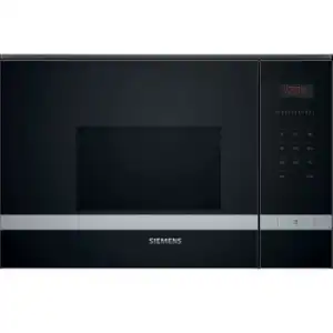 Siemens Microondas Empotrable 20l 800w Inox/negro - Bf523lms0