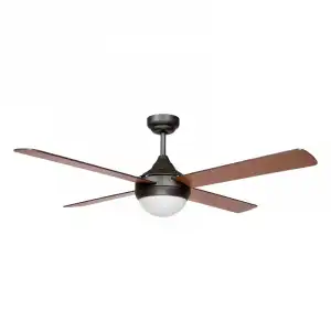 Sulion Baloo Ventilador de Techo con Luz 12W 122cm Palas Reversibles Madera Clara/Oscura