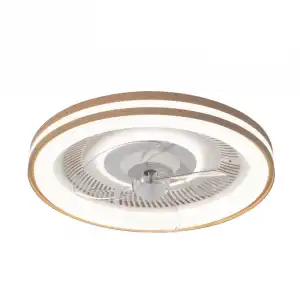 Sulion Siro Ventilador de Techo con Luz LED 8W 47cm Blanco