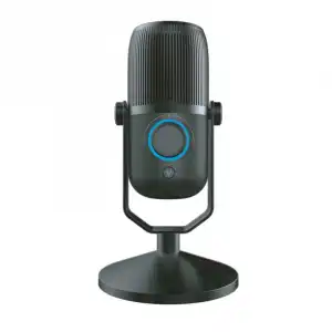 Woxter Mic Studio 100 PRO Micrófono Condensador Profesional Negro