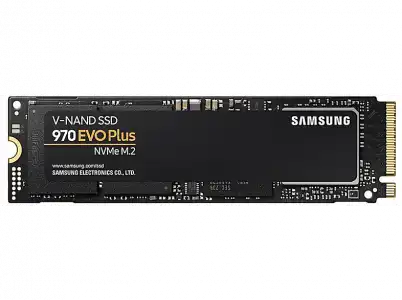 Disco duro SSD 1 TB - Samsung MZ-V7S1T0BW 970 EVO Plus, Interno, M.2, NVMe, 2.5 ", Interfaz SATA 6 GB/s