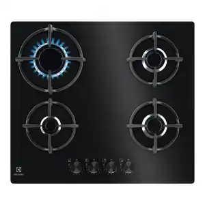 Electrolux - Placa De Gas De 60 Cm, Con 4 Quemadores SpeedBurner - EGG64272K