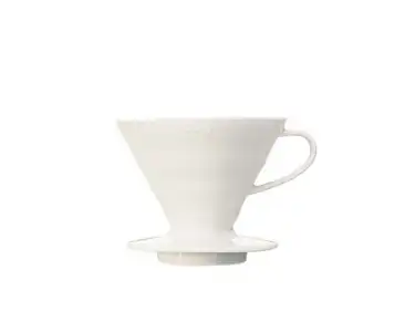 Gotero de café Hario V60 02 Cerámica Blanco (2-4 Tazas)