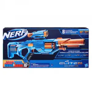 Hasbro Original Nerf Elite 2.0 Eaglepoint RD-8 Lanza Dardos