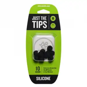 Mackie Kit Puntas Medianas de Silicona Negras para Serie MP