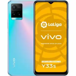 Móvil - vivo Y33s, Sueño de Mediodía, 128 GB, 8 GB RAM, 6.58" FHD+, MediaTek Helio G80, 5000 mAh, Android