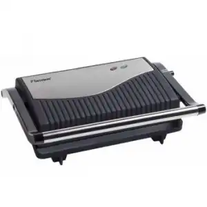 Plancha Grill 750 W Plateado Y Negro Acero Inoxidable Apg150 Bestron