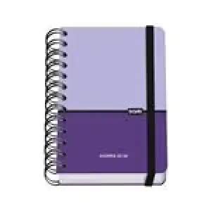 Agenda escolar 2023/2024 Dohe Duo A6 día por página morado