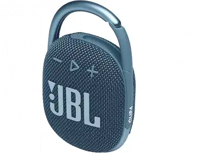 Altavoz inalámbrico - JBL Clip 4, 5 W, 10 horas, Bluetooth 5.1, IP67, Clip&Play, Azul