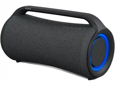 Altavoz inalámbrico - Sony SRSXG500B, Bluetooth, 30h de autonomía, Resistente al agua, Micrófono, Negro