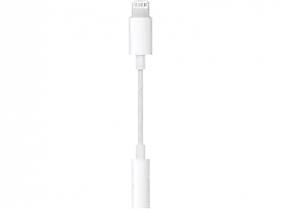 APPLE Adaptador, Lightning a Jack, Blanco