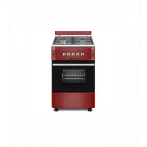 Cocina De Gas F5s40g2ir Roja 50 Cm Solthermic