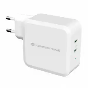 Conceptronic Althea Cargador de Pared 2xUSB-C 100W Blanco