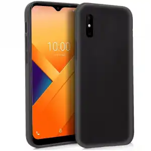 Cool Funda Silicona Negro para Wiko Y81