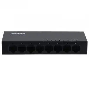 Dahua Technology DH-PFS3008-8GT Switch No Gestionado L2 8 Puertos Gigabit Ethernet Negro