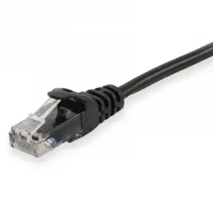 Equip Cable de Red RJ45 U/UTP Cat.6 Negro 10m