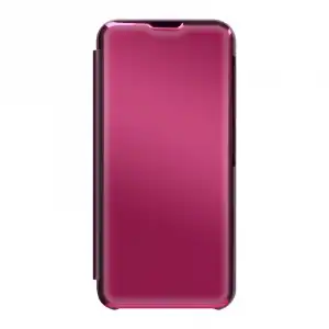 Funda Clear View Para Samsung Galaxy S23 Espejo Fina, Soporte Vídeo – Violeta