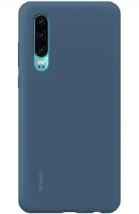 Funda de silicona Azul Huawei para P30