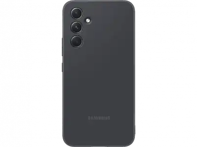 Funda - Samsung, Para Samsung Galaxy A54, Trasera, Silicona, 6.4", Negro