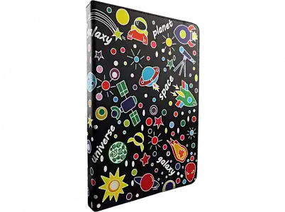 Funda tablet - Maillon Technologique MTTABLETSPACE, Para de 9.7” a 11”, Tipo libro, Universal, Multicolor