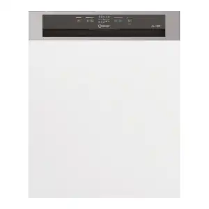 Indesit - Lavavajillas Integrable 14 Servicios, Media Carga, 60 Cm - DBE 2B19 A X