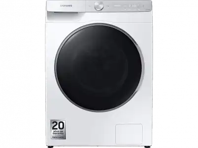 Lavadora carga frontal - Samsung WW90T936DSH/S3, 9 kg, 1600 rpm, Auto Dosificador+, EcoBubble™, WiFi, Blanco