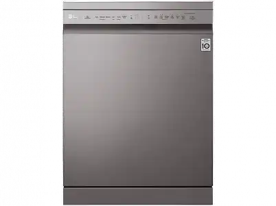 Lavavajillas - LG DF325FP, 14 servicios, 9 programas, 60 cm, LED táctil, Inox