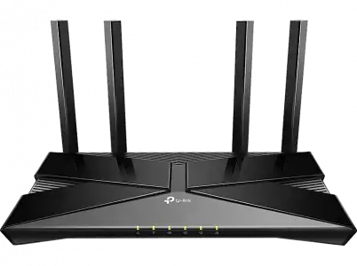 Router WiFi - TP-Link Archer AX53, 2402 Mbit/s, 6, Doble Banda 2.4GHz/5GHz, Tecnología OFDMA, Negro