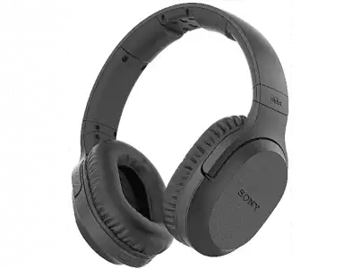 Auriculares inalámbricos - Sony MDR RF 895, Para TV, Radiofrecuencia, Reducción de ruido, Autonomía 20h, Negro