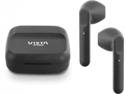 Auriculares True Wireless - Vieta Pro Done 4, Hasta 20 h, IPX Touch Control, Negro