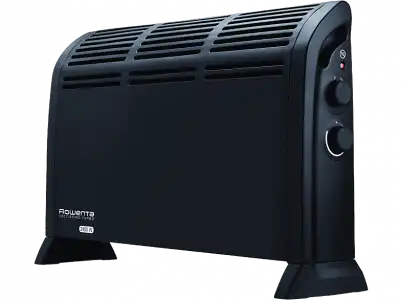 Calefactor - Rowenta Vectissimo CO3030 F1, 2400W, Temperatura y termostato regulable, Negro