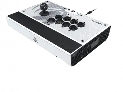 Controlador arcade - Nacon Daija Arcade Stick, Para PS5 y PS4, Blanco negro