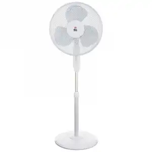 FM Calefacción VP-40 Ventilador de Pie 45W Blanco