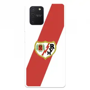 Funda Para Samsung Galaxy A91 Del Rayo Vallecano Escudo - Licencia Oficial Rayo Vallecano