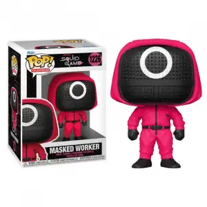 Funko Pop TV El Juego del Calamar Soldado Rojo Máscara Círculo