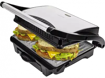 Grill - Cecotec Rock"nGrill, Potencia 1000W, superfície Antiadherente