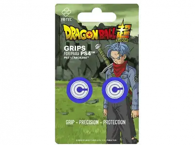 Grips - FR-TEC Dragon Ball Super, Para PS4, Azul y Blanco