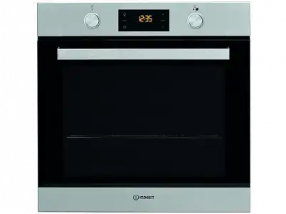 Horno - Indesit IFW 6841 JP IX, Multifunción, Pirolítico, 71 l, 59.5 cm, Acero inoxidable