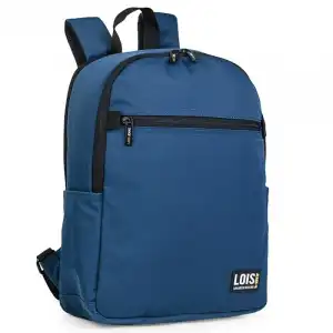 Lois Dilingham Mochila para Portátil hasta 15" con USB y MiniJack Azul