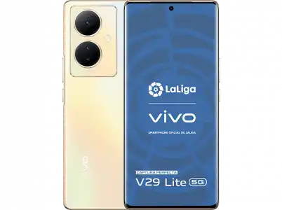 Móvil - vivo V29 Lite 5G, Dreamy Gold, 128 GB, 8 GB RAM, 6.78 " FHD+, Qualcomm Snapdragon 695, 5000 mAh, Android 13